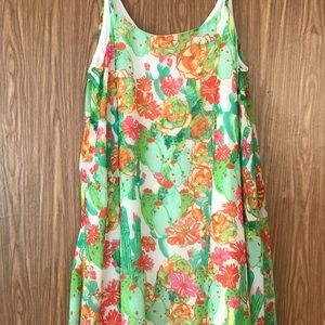 Show Me Your Mumu Cactus Floral Mini Dress Size S